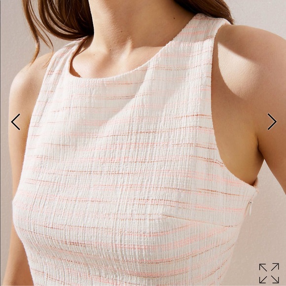 LOFT cris cross back dress with pockets - Picture 7 of 10